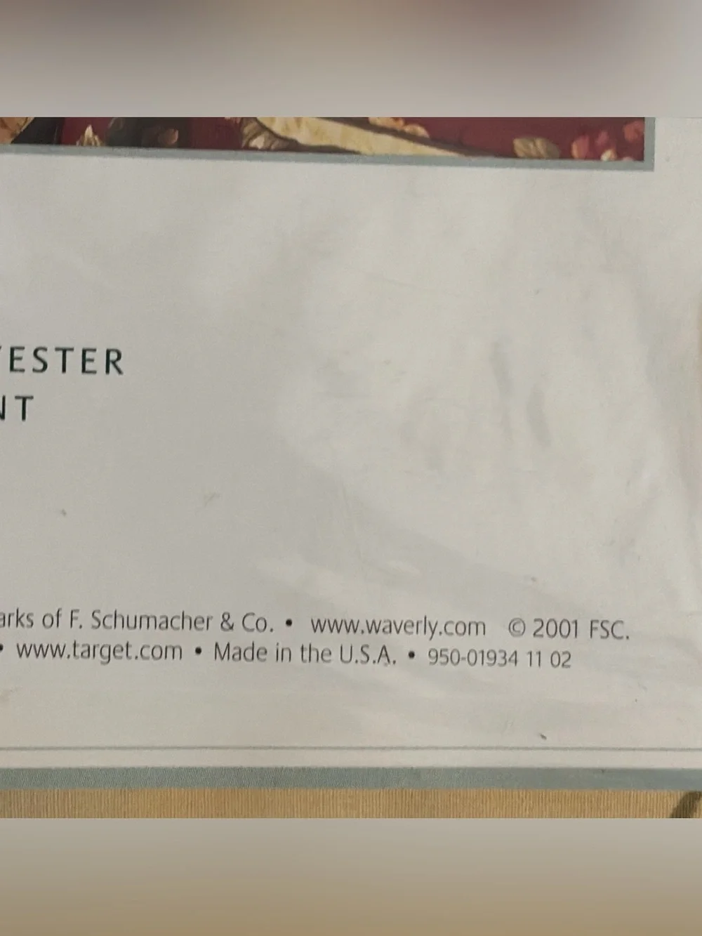 4 Pc VTG Waverly Garden Room Floral Manor King Sheet Set Ruffle USA Luxury NEW